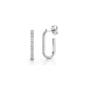 Pavé Link Hoops