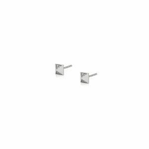 Foundation Pyramid Stud Earrings