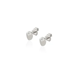 Carve Stud with Diamonds