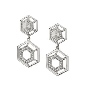 Hex Truss Cocktail Earrings