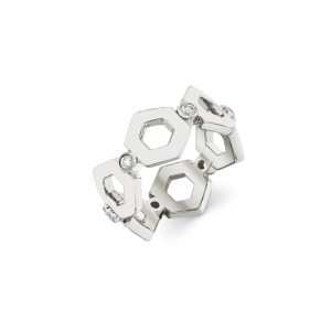 Plain Hex Infinity Band
