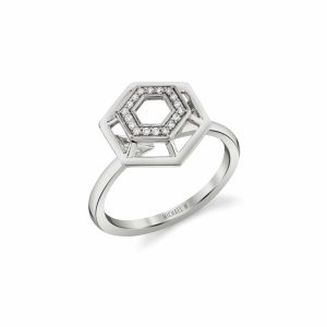 Hex Truss Cocktail Ring