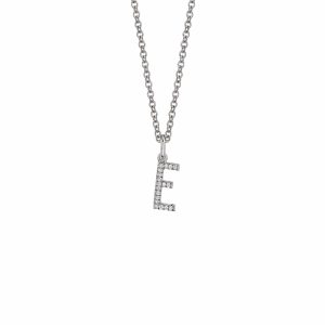 Diamond Initial Pendant