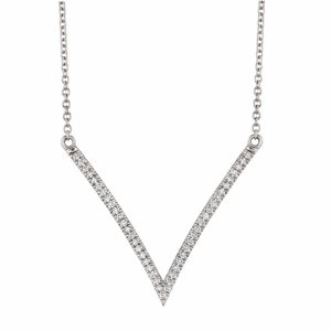 Diamond V Pendant
