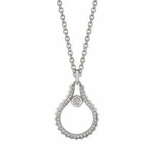 Pavé Mini Signature MM Tetra Pendant