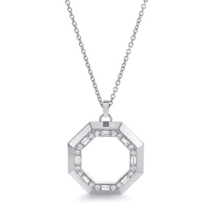 Octave Baguette Necklace