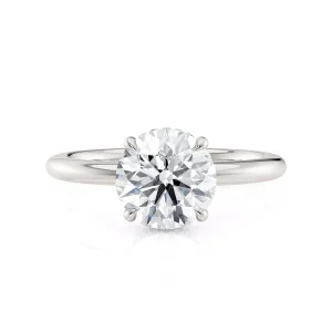Crown R750-2 Round-Cut Diamond Solitaire