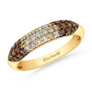 14K YELLOW GOLD DIAMOND  RING