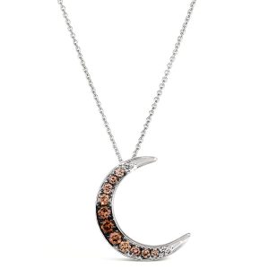 14K WHITE GOLD DIAMOND  PENDANT