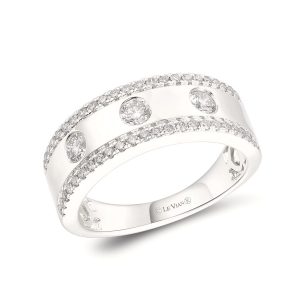 14K WHITE GOLD DIAMOND  RING