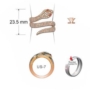 14K STRAWBERRY GOLD DIAMOND RUBY RING