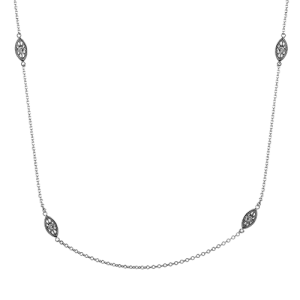 Necklace in 18k Gold with Diamonds