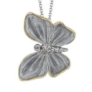 Pendant in 18k Gold with Diamonds