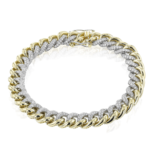 Bracelet in 18k Gold with Diamonds