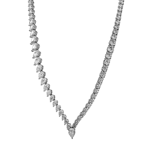 Necklace in 18k Gold with Diamonds
