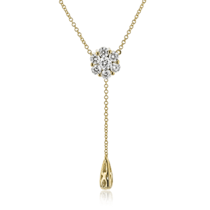 Pendant in 18k Gold with Diamonds