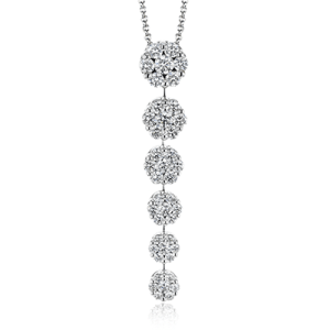 Pendant in 18k Gold with Diamonds