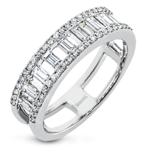 Anniversary Ring in 18k Gold with Diamonds