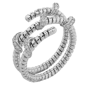 Right Hand Ring in 18k Gold with Diamonds