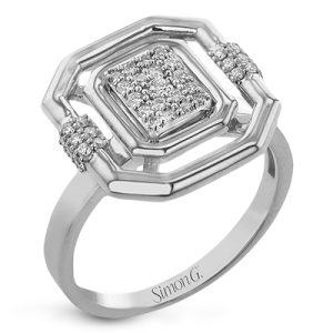 Right Hand Ring in 18k Gold with Diamonds