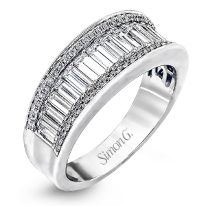 Anniversary Ring in 18k Gold with Diamonds