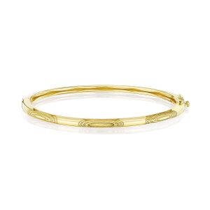 Bangle, Pulse Milgrain, 3mm
