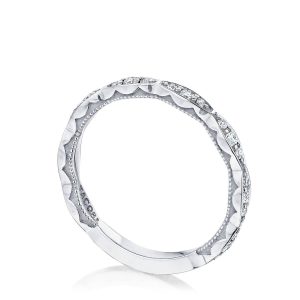 Marquise Design Wedding Band with Diamond