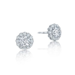 Full Bloom Diamond Stud Earrings