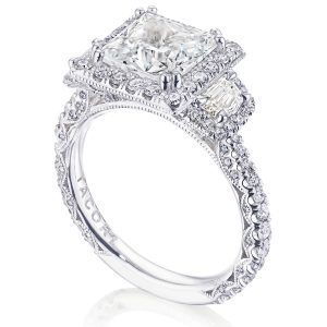 Oval Bloom Engagement Ring
