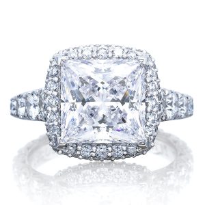 Princess Bloom Engagement Ring