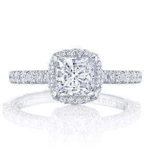 Princess Bloom Engagement Ring