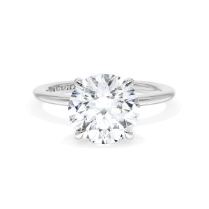 Round Solitaire Engagement Ring