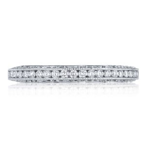 Channel Set Wedding Band