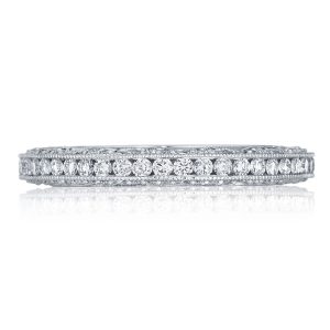 Channel Set Wedding Band