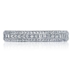 Channel Set Wedding Band