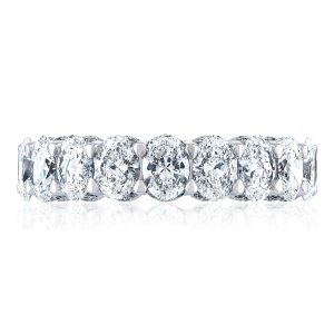 Oval Cut Diamond Eternity Band