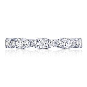 Marquise Shape Design Detail Wedding Band