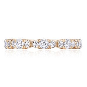 Marquise Shape Design Detail Wedding Band