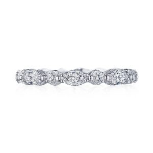 Marquise and Round Diamond Eternity Band
