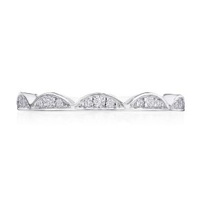 Crescent Crown Ring with Diamond