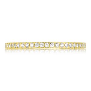 Pavé Diamond Wedding Band - 1.5mm