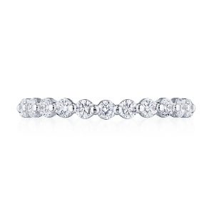 Round Diamond Wedding Band, 2mm