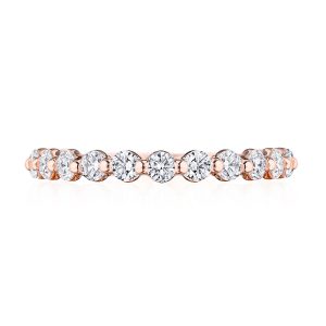 Round Diamond Wedding Band, 2.50mm