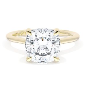 Cushion Solitaire Engagement Ring