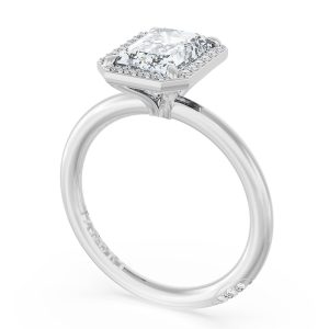 Emerald Bloom Engagement Ring