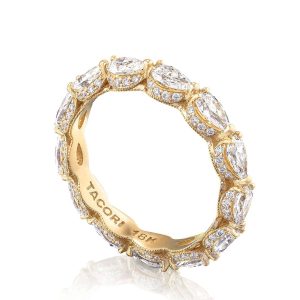 Pear Cut Diamond Eternity Band