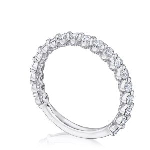 Two-Prong Diamond Band
