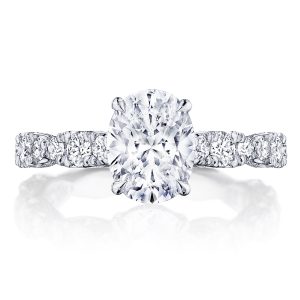 Oval Solitaire Engagement Ring