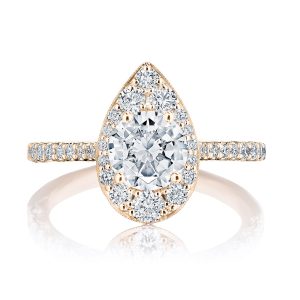 Round Bloom Engagement Ring