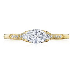 Marquise Solitaire Engagement Ring
